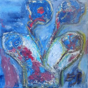 Vaso con fiori di Lilium